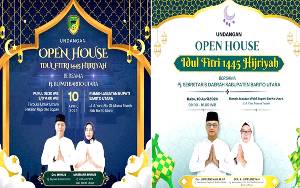 Pj Bupati dan Pj Sekda Barut Gelar Open House Hari Raya Idul Fitri 1445 Hijriah