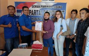 Ketua KNPI Daftar ke Demokrat untuk Berkompetisi dalam Pilkada Barito Timur 2024