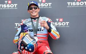 Marquez Incar Podium di Race MotoGP Amerika
