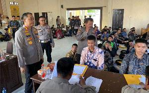 259 Peserta Calon Bintara Polri Ikuti Rikmin Awal di Polresta Palangka Raya
