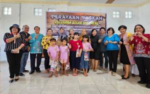 Dinas TPHP dan DKP Kalteng Berbagi Kasih Rayakan Paskah Bersama Panti Asuhan Imanuel