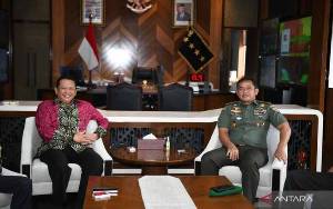 KSAD dan Ketua MPR Bahas soal Kesejahteraan Prajurit TNI