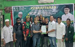 Aulia Ibrahim Daftar ke DPC PKB Kapuas untuk Maju di Pilkada Kapuas