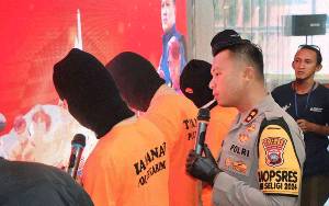 Polisi Gagalkan Peredaran Sabu 1,6 Kilogram Asal Malaysia