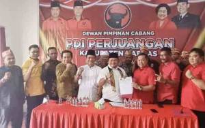 Maju Pilkada Kapuas, Ardiansah Daftar ke DPC PDI Perjuangan