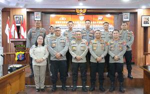 Tingkatkan Pengelolaan Keuangan, Polres Kobar Terima Kunjungan Tim Supervisi Keuangan Bidkeu Polda Kalteng