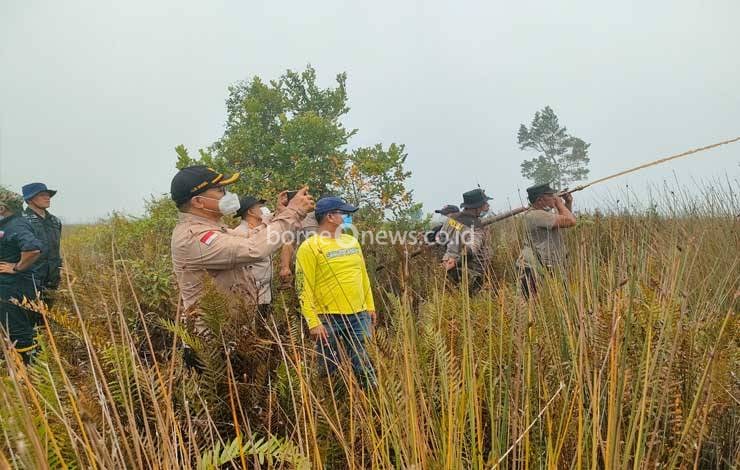 Sulitnya Sumber Air, Tim Satgas Karhutla Jangan Lengah