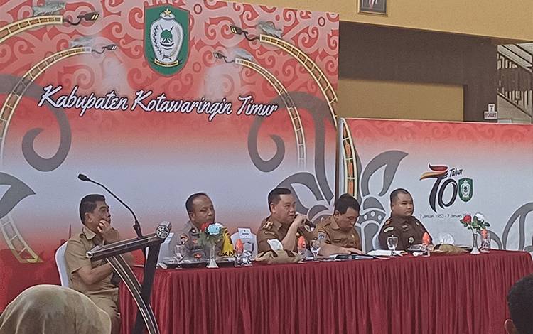 Pemkab Kotim Gelar Rapat Persiapan Menghadapi Nataru