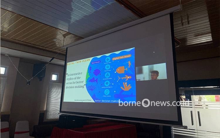 Rapat perjanjian kerja sama (PKS) Dislutkan Kalteng dan ITB secara virtual. (FOTO: IST)