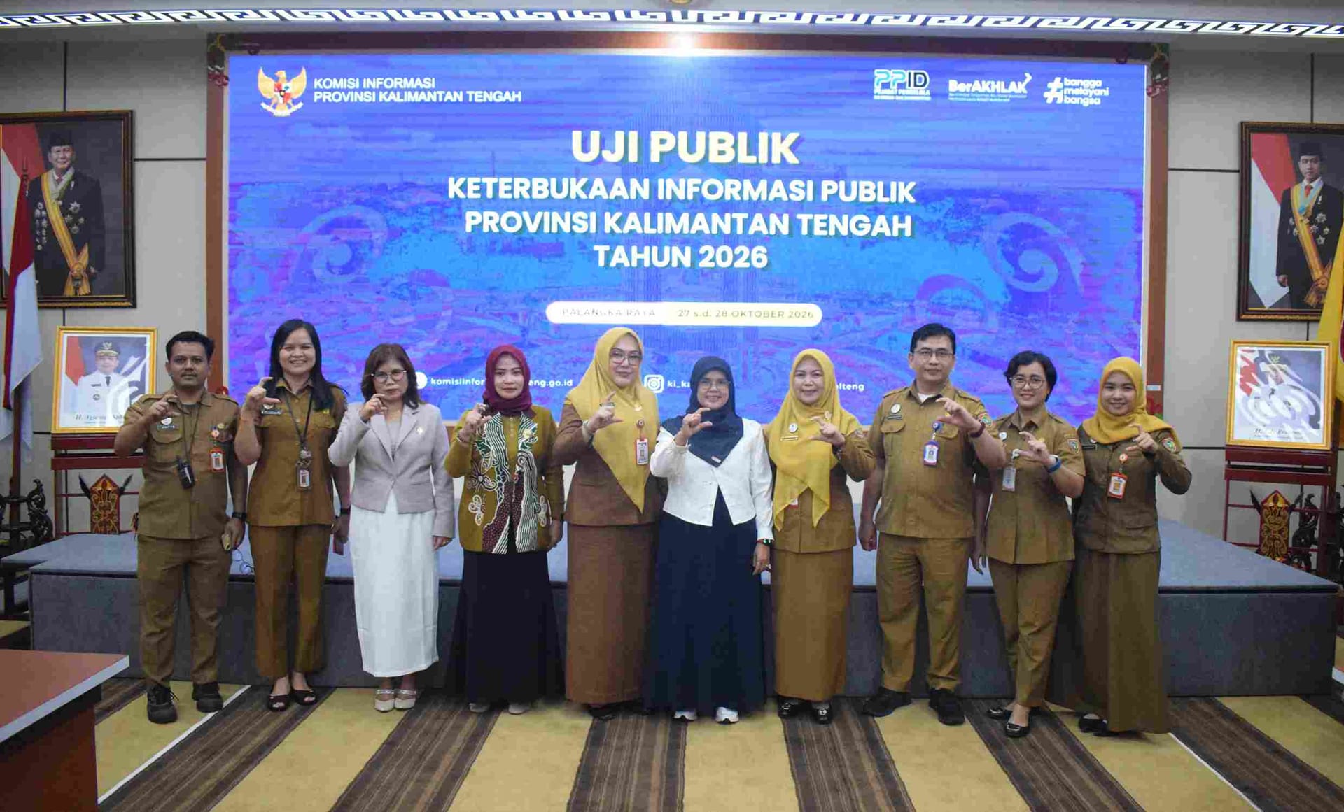 Dislutkan Kalteng Bekali Petugas PPID Bahasa Isyarat, Perkuat Pelayanan bagi Penyandang Disabilitas