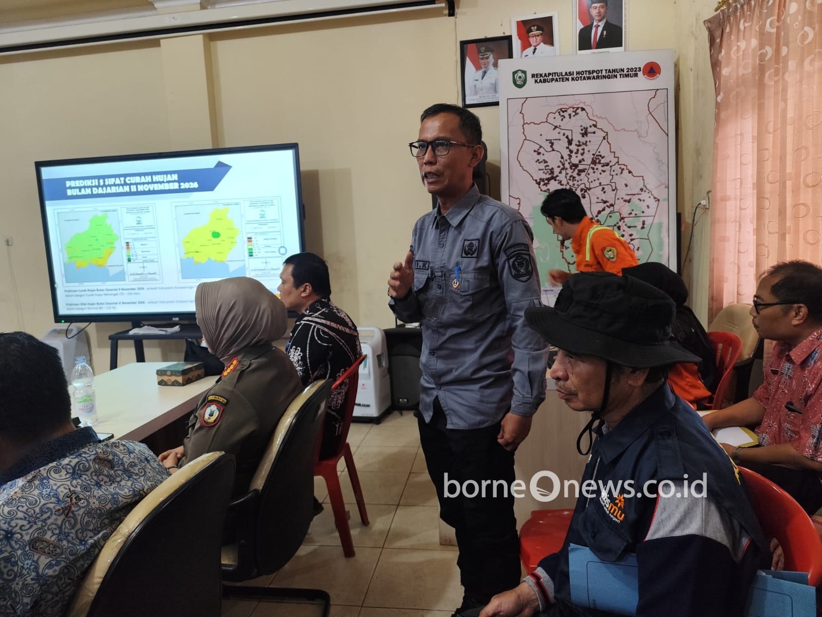Hujan Ringan Dua Hari, Asap Karhutla di Seranau Mulai Menipis