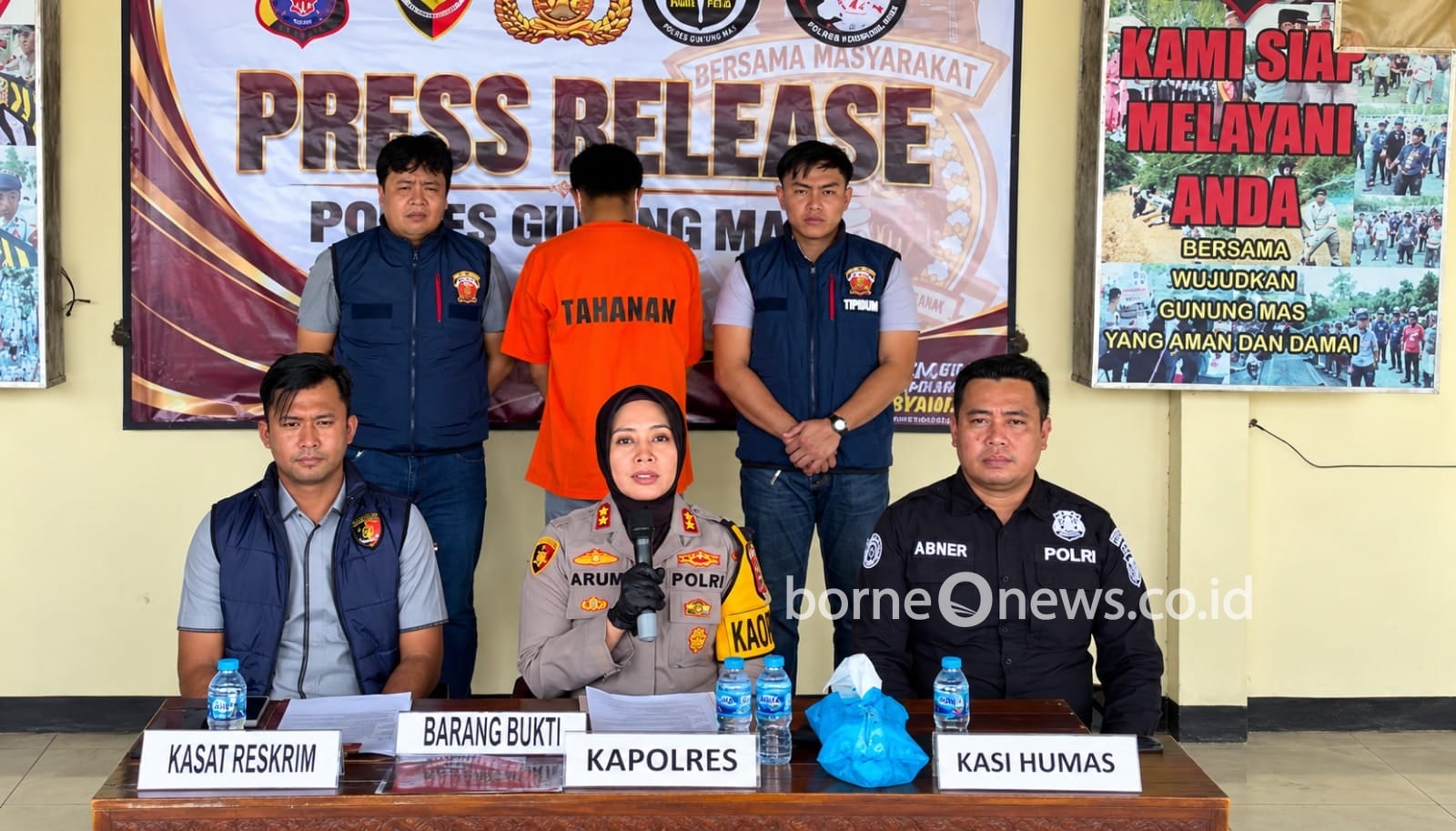 Polres Gunung Mas Ungkap Dua Kasus Tindak Pidana Karhutla