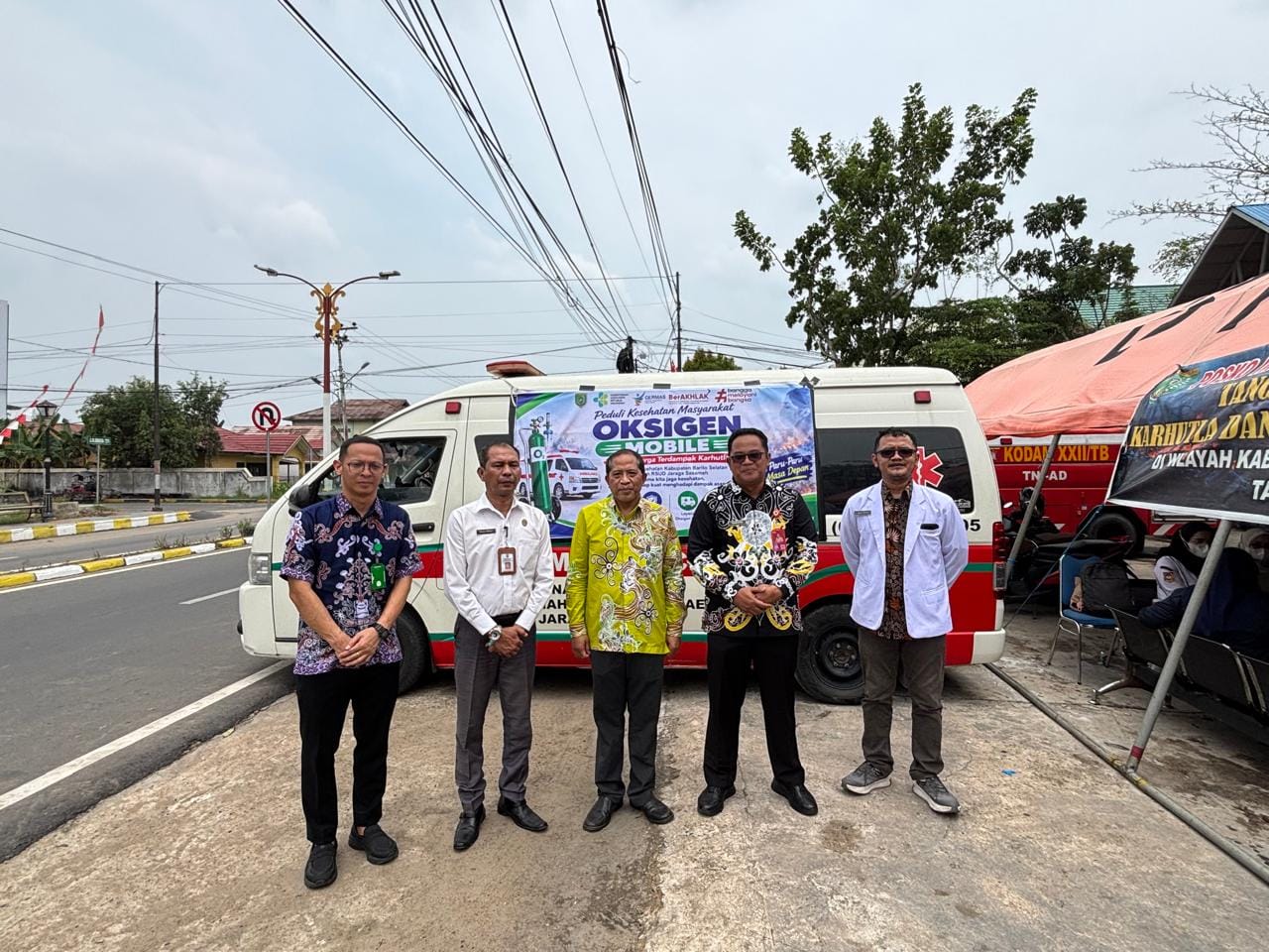 Dinkes Barsel bersama RSUD Siapkan Dua Mobil Oksigen