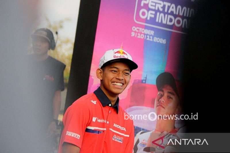 Veda Ega Pratama Amankan Baris Ketiga Start Moto3 di Sirkuit Sepang